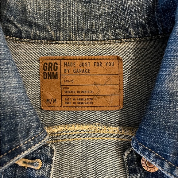 Garage fitted denim jacket - Picture 2 of 3